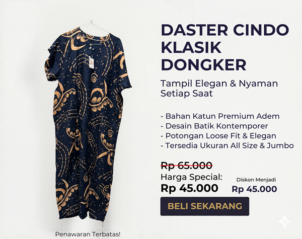 Daster Keluarga - Daster ibu dan anak motif senada